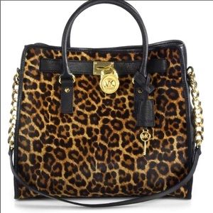 Leopard Michael Kors Purse